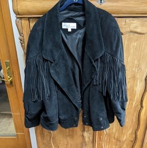 Vintage Suede Tassel Jacket